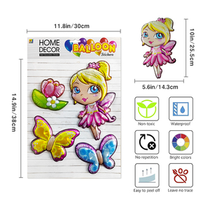 High Quality Decorative Peel and Stick Elephant <strong>Wall</strong> <strong>Stickers</strong> for <strong>Nursery</strong> Kid's Room - Product Image 6