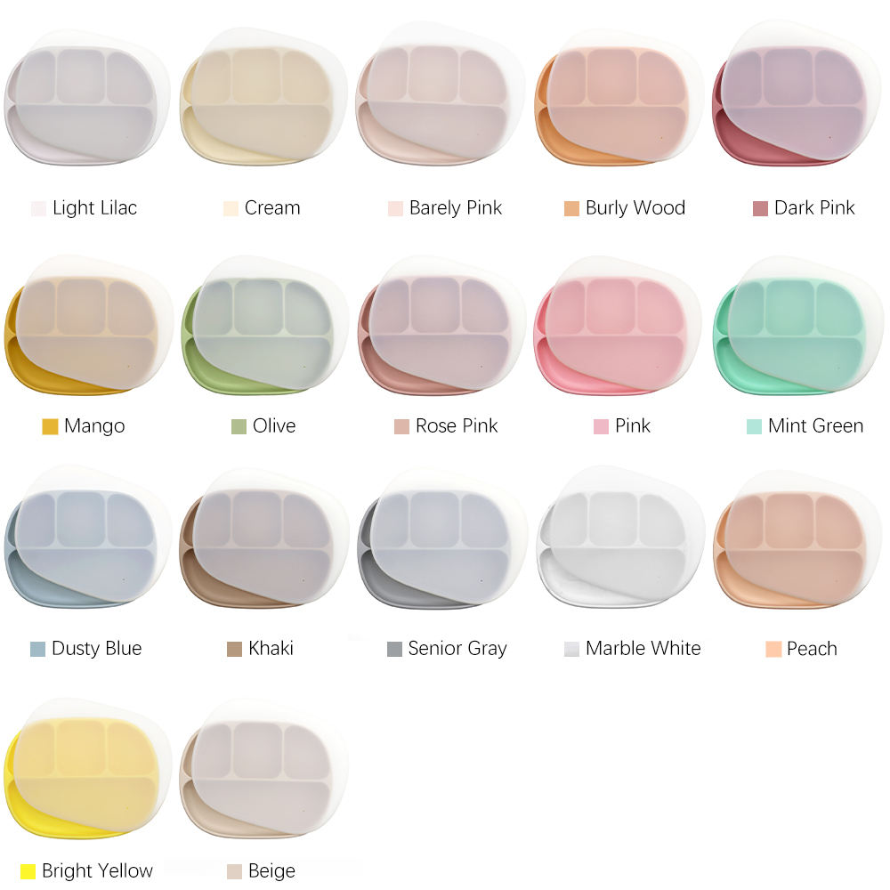 จานเด็กสี่ส่วน