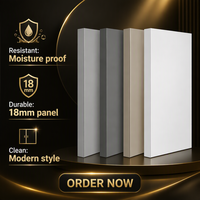 Panneau mural en aluminium alvéolaire moderne, panneau de plafond, résistant à l'eau, résistant au feu, porte d'armoire de 18 mm