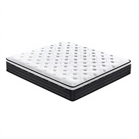 Matelas Compressé Style Hôtelier Luxe Mousse à Mémoire de Forme Ressorts Ensachés Individuellement Usage Chambre Épaisseur 30cm Vacances