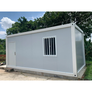 Casa prefabricada mini playa modular contenedor prefabricada estructura de aluminio marco barndominium casa - Product Image 1