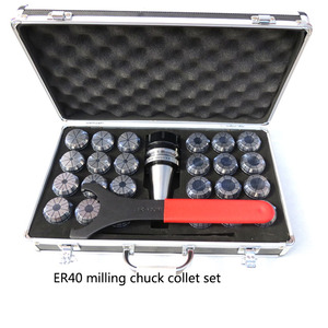 Bộ Đầu Kẹp DIN6499 ER Tùy Chỉnh Bộ Đầu Kẹp ER40 Đầu Kẹp ER Độ Chính Xác Cao 23 Chiếc 15 Chiếc Phụ Kiện Máy CNC - Product Image 6