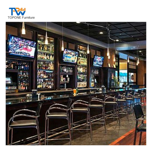 Comptoir de <span class=keywords><strong>bar</strong></span> en marbre moderne personnalisé, design commercial, comptoir de bistrot, décoration, <span class=keywords><strong>concept</strong></span> de comptoir de <span class=keywords><strong>bar</strong></span> de restaurant - Product Image 3