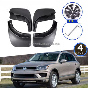 Pour Volkswagen VW Touareg 2 Mk2 2011-2018 7P garde-boue garde-boue garde-boue ABS matériel Splash garde-boue garde-boue accessoires de voiture - Product Image 1