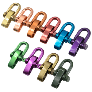 Boucles de <span class=keywords><strong>bracelet</strong></span> en <span class=keywords><strong>paracorde</strong></span>, boucle en U réglable, clip pour <span class=keywords><strong>bracelet</strong></span> de survie en plein air, sangle de poignet, manille en U - Product Image 1