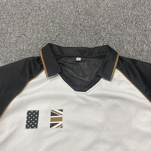 Maillot de football à manches longues pour hommes en maille uniforme de football à séchage rapide respirant - Product Image 3