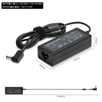 Haute qualité 45W 19V 2.37A 5.5*1.7mm chargeur d'alimentation ordinateur portable adaptateur secteur Compatible pour Delta Acer ADP-45FE F ADP-45HE D
