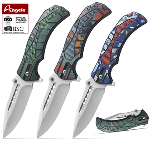 Nuovi Coltelli Tascabili Pieghevoli con Manico in ABS Stampato in 3D, in Acciaio Inossidabile Leggero, per Campeggio Outdoor EDC, per Uomini e Donne - Product Image 1