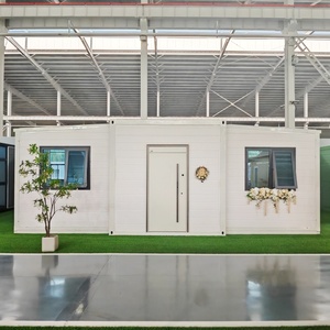 Granny Flat 20Ft 40 Ft Conteneur Extensible Maison Pliante Préfabriquée 40Ft Villa Expédition Maison Mobile Préfabriquée 2 3 4 5 Bedroom - Product Image 3