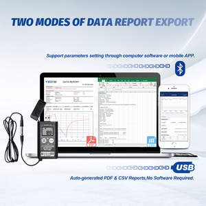 Cold Storage PT100 Ultra Data Logger Bluetooth USB <strong>Temperature</strong> Meter with <strong>Probe</strong> - Product Image 6