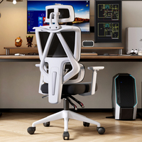 La Chine Executive Boss préside la chaise de bureau ergonomique en maille confortable à dossier haut pivotant avec soutien lombaire