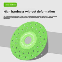 Lame de scie diamantée de qualité industrielle pour meuleuse d'angle pour le chanfreinage Coupe de carreaux de céramique Marbre Autres matériaux