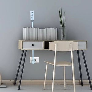 Extensor de Enchufes Eléctricos para Acceder a Tomas de Corriente Difíciles de Alcanzar, Cargador de Pared, para Usar Detrás de Sofás, Mesitas de Noche, Escritorios y Más - Product Image 5