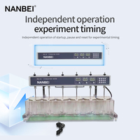 Aparato de prueba de disolución de laboratorio NANBEI, probador de disolución de tabletas