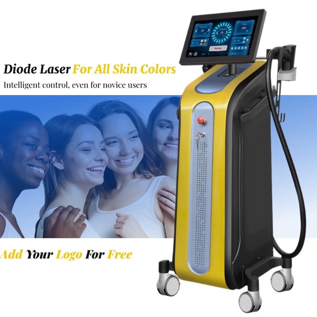 2 in 1 NdYag 532nm 1064nm 1320nm Tattoo Removal TEC 808 nm Hair Removal Machine Beauty Equipment for Diode Laserings
