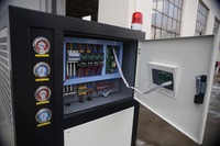 Refroidisseur d'eau industriel Sino-holyson 10HP refroidi par air avec caractéristiques automatiques composant de moteur de vente clé
