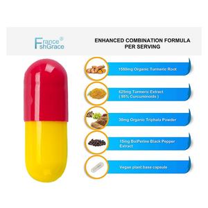 Suplemento de Cúrcuma de Alta Potencia con Curcumina 2250mg para Adultos, Apoya la Salud de las Articulaciones, Cápsulas de Cúrcuma - Product Image 2