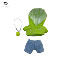 Accessoires vestimentaires pour poupées créatives et ours en peluche, sacs mignons pour poupées en polyester, unisexe, logo personnalisable