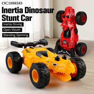 Jouet de voiture à inertie Game Boy <span class=keywords><strong>pas</strong></span> <span class=keywords><strong>cher</strong></span> pour enfants <span class=keywords><strong>dinosaure</strong></span> cascadeur en plastique rotatif à 360 degrés nécessite un niveau de compétence expert - Product Image 2