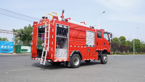 Camion de lutte contre les incendies DF 4x4 tout-terrain 3000 litres, véhicule de secours minier et d'intervention en cas d'incendie, qualité garantie - Product Image 6