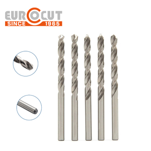 EUROCU <span class=keywords><strong>Foret</strong></span> hélicoïdal de <span class=keywords><strong>haute</strong></span> <span class=keywords><strong>qualité</strong></span> 2mm 3mm 4mm 5mm Din 338 HSS M2 pour le forage du bois et des métaux - Product Image 1