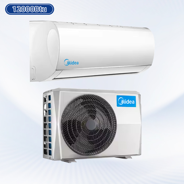 Midea 12000BTU DC Inverter Split AC Smart Turbo ECO Self Clean R32 220V 50 60Hz for Hotel Room Office and Commercial Cooling