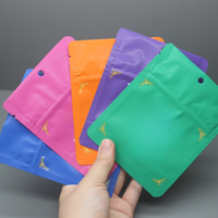 Sac d'emballage en plastique de finition mate de haute qualité joint à trois côtés pochette étanche en feuille d'aluminium zip-lock réutilisable pour lait de carte