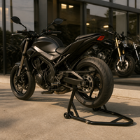 Support de levage réglable pour moto, support de levage de roue arrière pour l'entretien sur piste de course