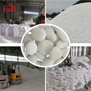 Ciottoli Bianchi Naturali per Giardini e Ville, Pietre Decorative per Paesaggistica Esterna, Pietre di Fiume Lavate - Product Image 6