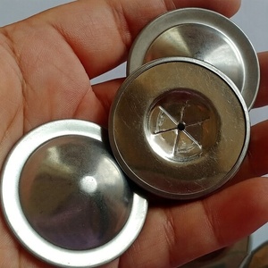 Tapones de Bloqueo para HVAC de 38 mm, Acero Inoxidable, Arandelas Autoblocantes para Fijación con Pasadores Autoadhesivos para Trabajos de Aislamiento de Conductos - Product Image 1