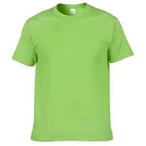 Bán Buôn Người Đàn Ông Áo Thun Cotton Mùa Hè Trống Đồng Bằng T-Shirt Chất Lượng Cao Biểu Tượng Tùy Chỉnh In Ấn Cộng Với Kích Thước Người Đàn Ông Của T-Shirts