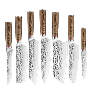 Кованый нож для обвалки из нержавеющей стали, главный кухонный нож для шеф-повара, многофункциональный нож для резки