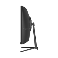 Monitor de Juegos Ultra Ancho 21:9 165Hz 1ms HDR WQHD Curvo sin Marco con Pantalla LED LCD para Computadora