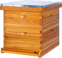 Imkereibedarf: Hölzernes Honigbienenhaus, Bienenstock, Langstroth-Tiefkasten, Bienenkasten