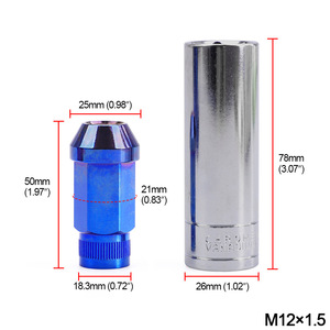 น็อตล้อเก็ตอิทอลล์ 304 สแตนเลสสตีล พร้อมปลอกสำหรับอัพเกรดล้อ - Product Image 3