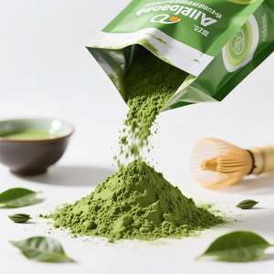 Matcha en Polvo de Grado Ceremonial, Té Verde a Granel, Bebidas Saludables, Sachet de Té, Matcha en Polvo de Grado Premium - Product Image 2