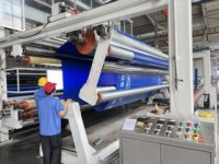 Bâche en PVC enduit sur mesure en gros 1000dx1000d, bâche extérieure en vinyle anti-UV pour bâtiment industriel