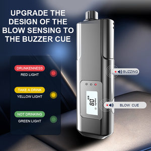 Alcootest portable, marteau de sécurité, capteur semi-conducteur, batterie au lithium. Test d'alcool rapide, précis et sûr avec auto-vérification - Product Image 5