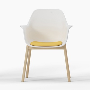 Chaises de salle à manger en plastique durables et écologiques de style moderne pour la maison, le bureau et l'école – Couleurs personnalisables disponibles en gros - Product Image 3