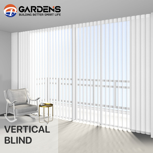 Jardín personalizado diseño Popular eléctrico Vertical persianas transparentes motorizadas Hanas persianas sombra sueño como cortina Xiaomi Tuya - Product Image 4