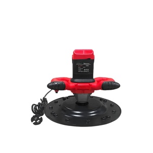 Machine à plâtrer électrique portative automatique, pour le nivellement des murs, épaisseur de 5 à 35 mm, hauteur de 1 m, capacité de 160 m²/8h - Product Image 1