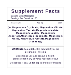 Cápsulas de Magnesio Complejo OEM/ODM de <span class=keywords><strong>Amazon</strong></span> - Procesamiento y Etiquetado Privado de Materiales de Origen Industrial - Product Image 2