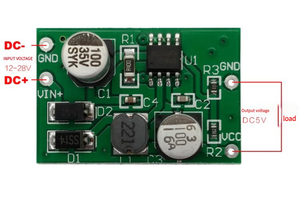 Module de convertisseur de tension DC-DC de carte d'alimentation de régulateur de <span class=keywords><strong>5V</strong></span> <span class=keywords><strong>MC34063</strong></span> - Product Image 2
