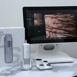 AI Technology Desktop Scalp Scanner Home Beauty Device Hair Follicle Analysis Machine with 200x Magnification WiFi/Bluetooth - Product Image 6