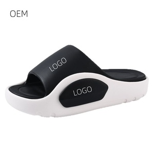 Tùy Chỉnh Unisex EVA Thể Thao Dép Đi Trong Nhà Mở Ngón Chân Bãi Biển Phẳng Dép Cho Nam Giới Phụ Nữ Thoải Mái Nhà <span class=keywords><strong>Slide</strong></span> Cho Mùa Hè Mùa Đông Ngoài Trời - Product Image 1