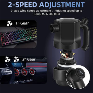 Souffleur de poussière électrique Portable 500W 120V dépoussiéreur à air comprimé sans fil avec moteur sans balais Cyberpunk Design <span class=keywords><strong>Jet</strong></span> Blower - Product Image 3