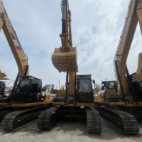 Excavatrice Caterpillar 323D2L d'occasion de haute qualité, pompe et moteur d'origine, excavatrice CAT 323D2L d'occasion à vendre