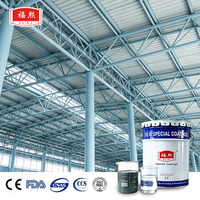 Revêtement anti-corrosion côtier offshore F3003 FEVE, peinture de finition bicomposante auto-séchante au fluorocarbone, disponible en OEM