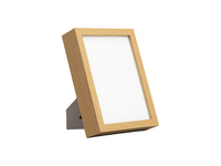 Cadre photo en verre illuminé avec plaque de verre vierge pour sublimation, format A4 A5, cadre photo lumineux LED avec prise secteur