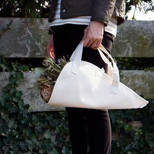 Bolso de Lona Plegable y Duradero para Flores Secas o Frescas, Bolso de Mano Portátil para Exteriores, Bolso de Floristería - Product Image 2